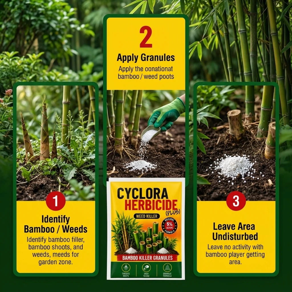 CYCLORA HERBICIDE PLUS GRASS KILLER GRANULES (PACK OF 2 × 250G)